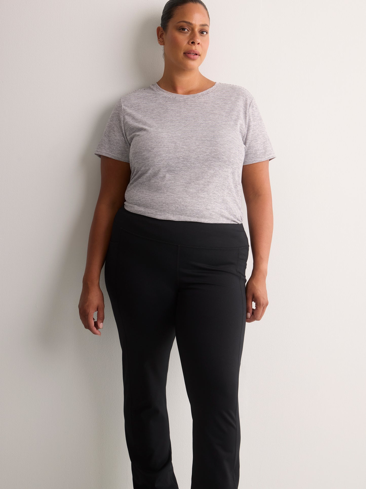 Go Walk Black Ultra Stretch Bootcut Active Pant - Skechers