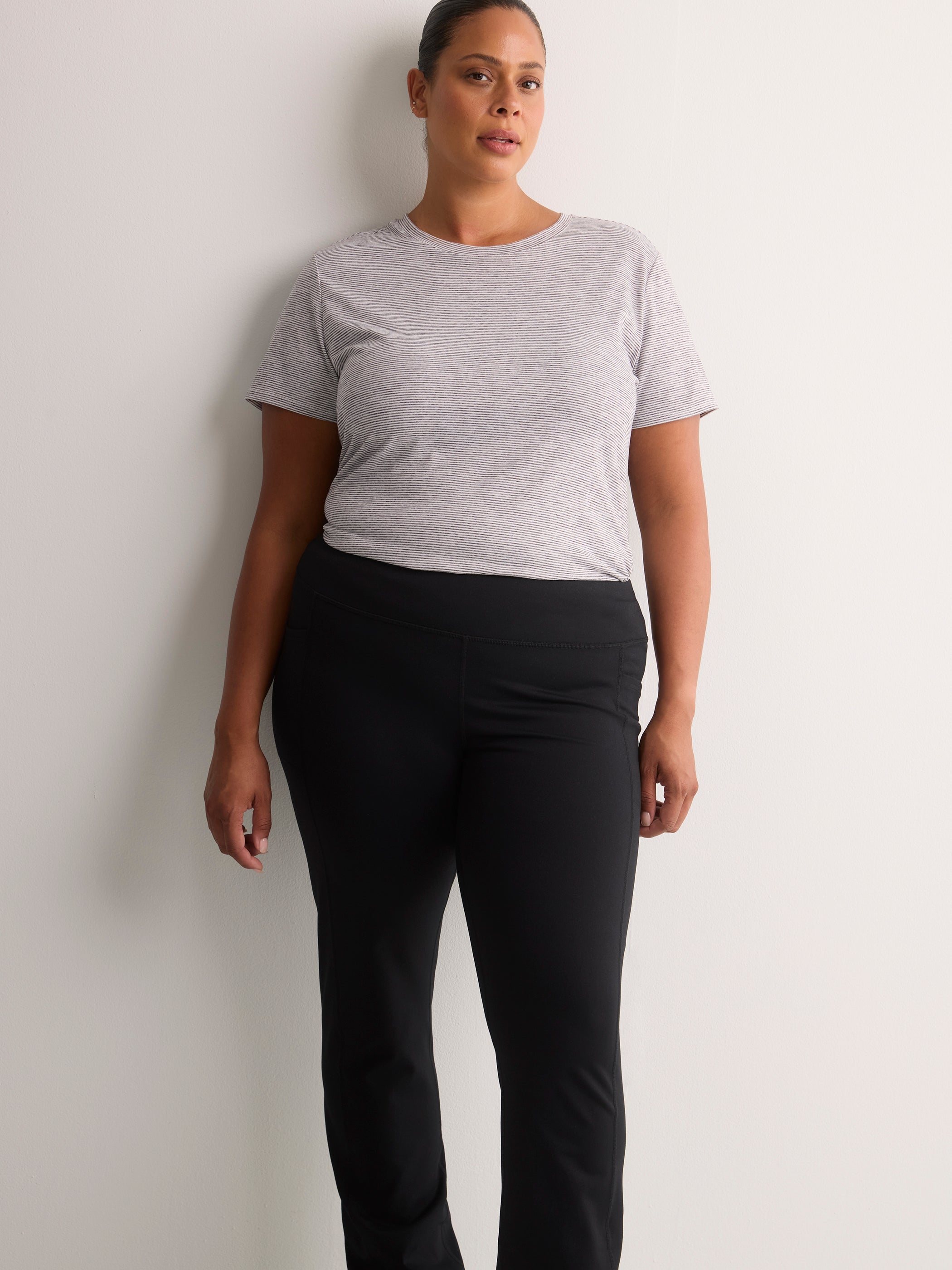 Go Walk Black Ultra Stretch Bootcut Active Pant - Skechers