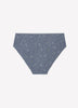 High-Cut Dotted Floral Cotton Brief - ti Voglio