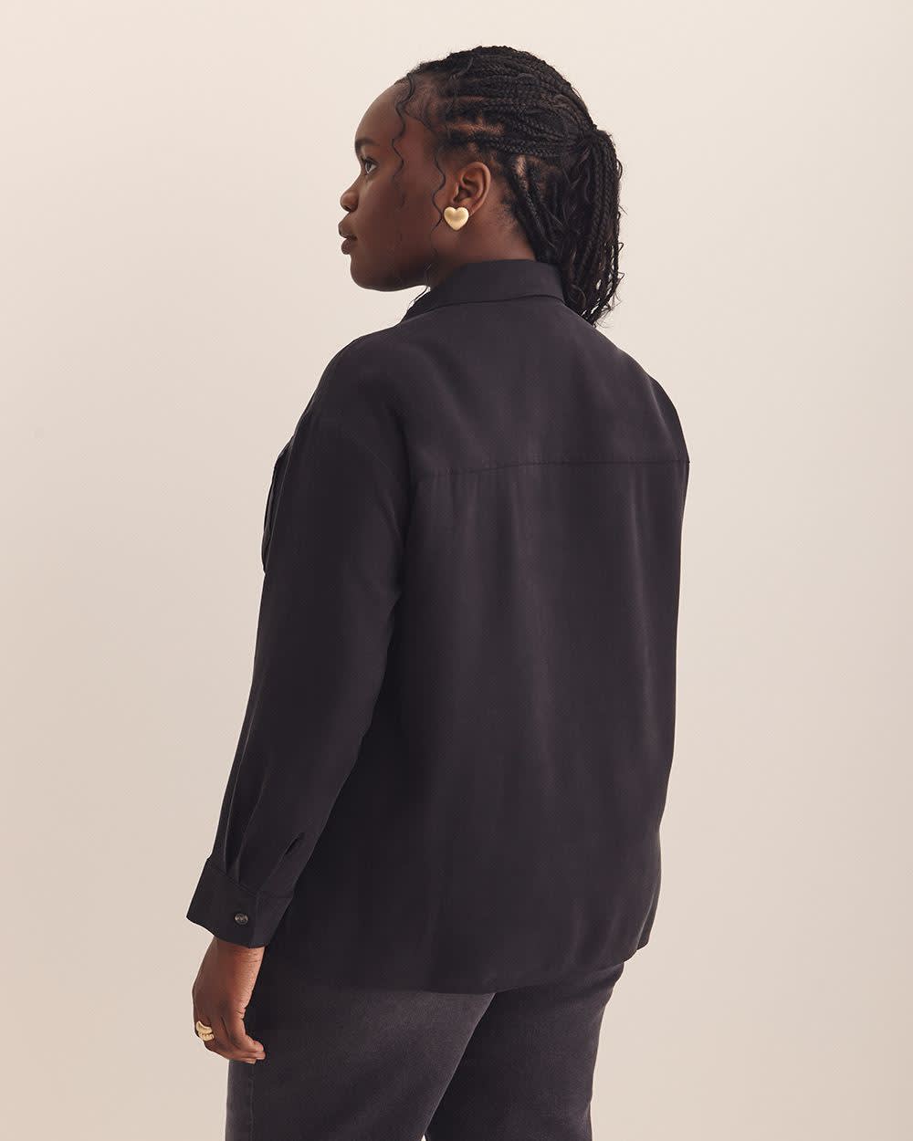 Utility Boxpleat Pocket Shirt - Addition Elle