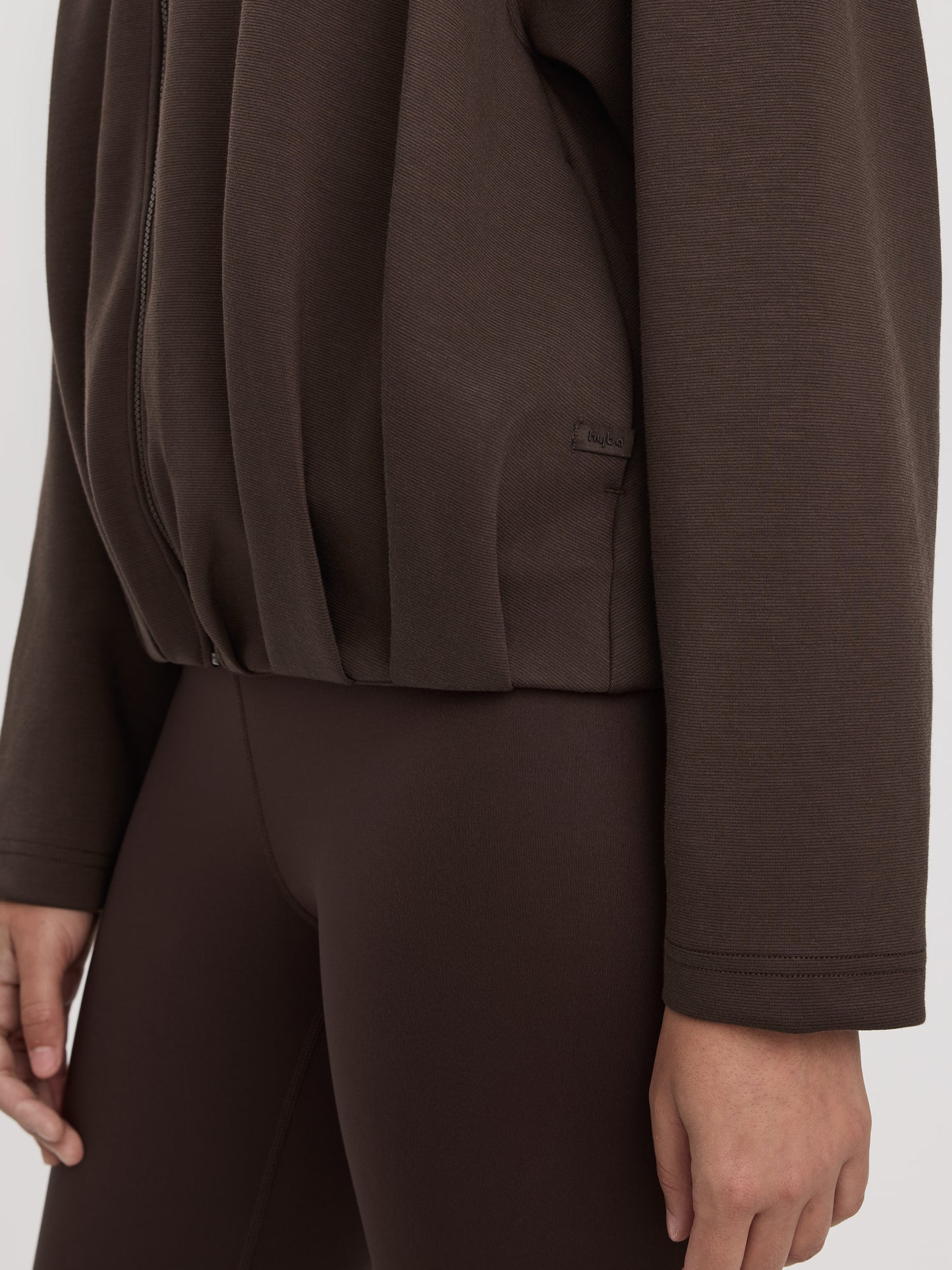 Short Bubble Hem Jacket - HYLUX Hyba