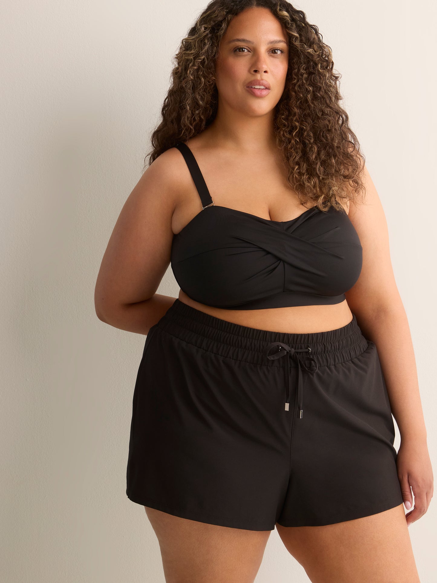 Responsible, 4-Way Stretch Basic Swim Short
