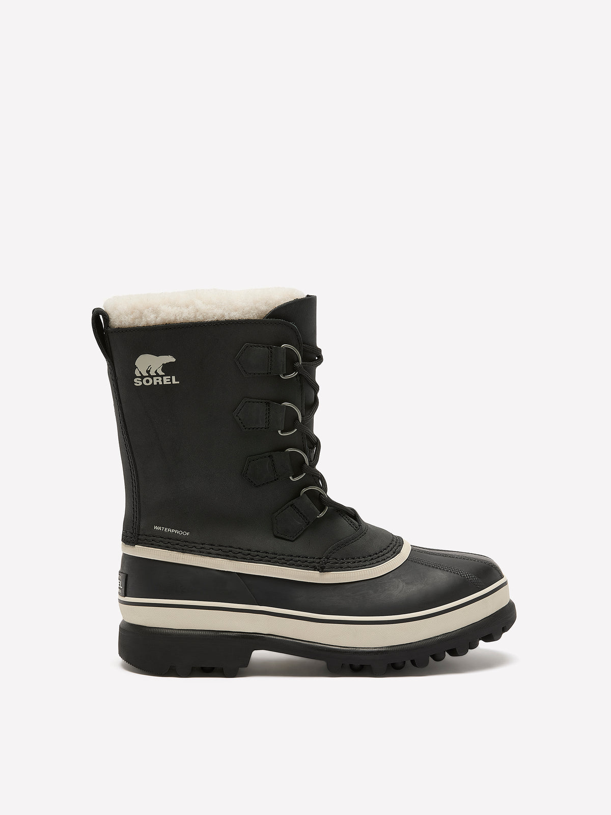 Regular Width, Black Caribou Winter Boot - SOREL