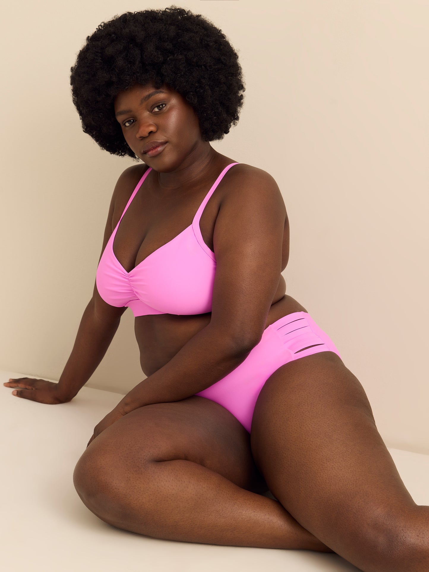 Culotte de maillot taille haute Retro - Body Glove