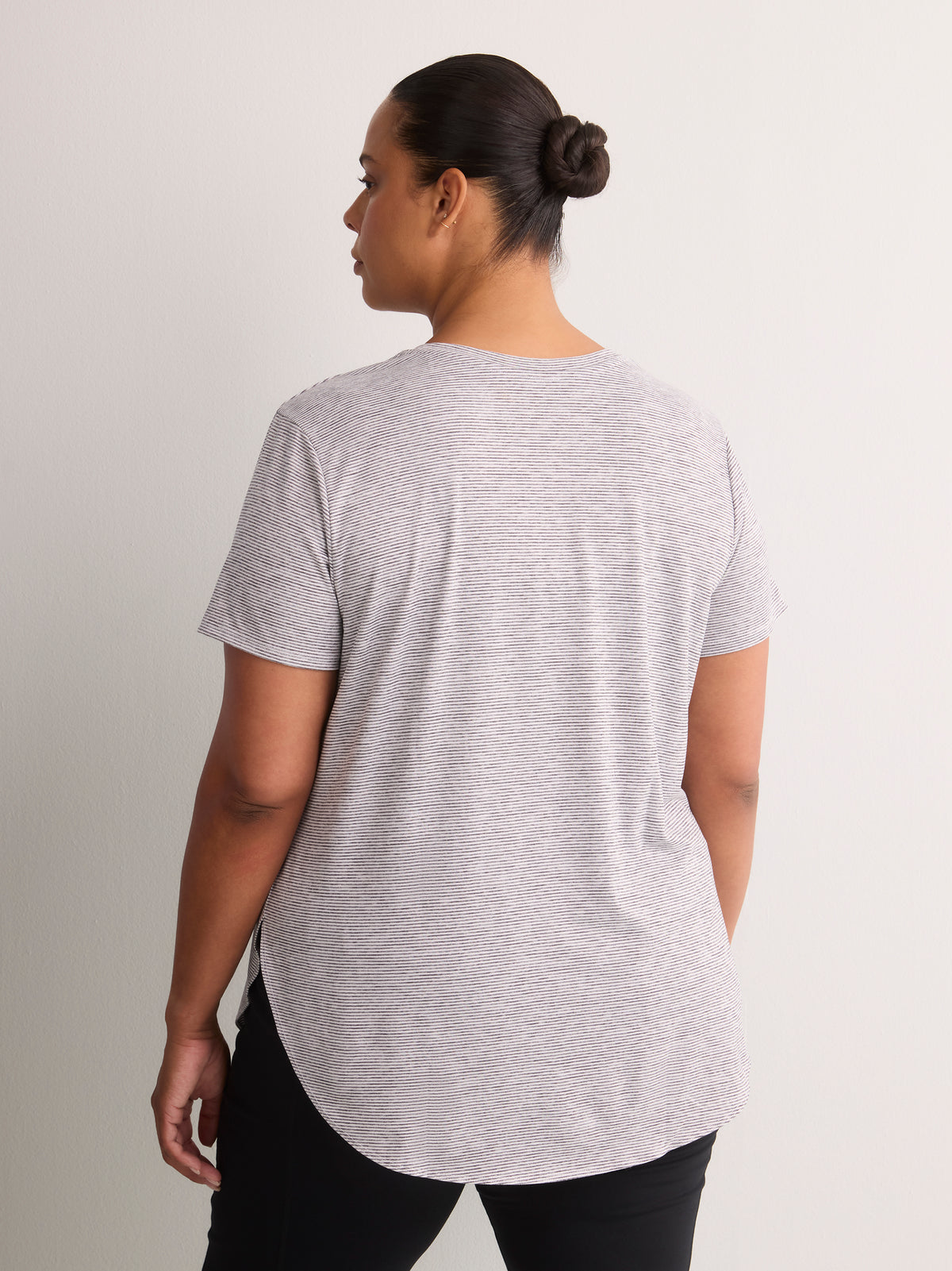 Go Dri Swift Striped Tunic Tee - Skechers