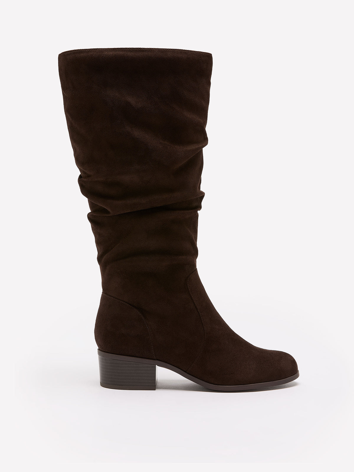 Wide Width, Daytona Tall Slouchy Microsuede Boot