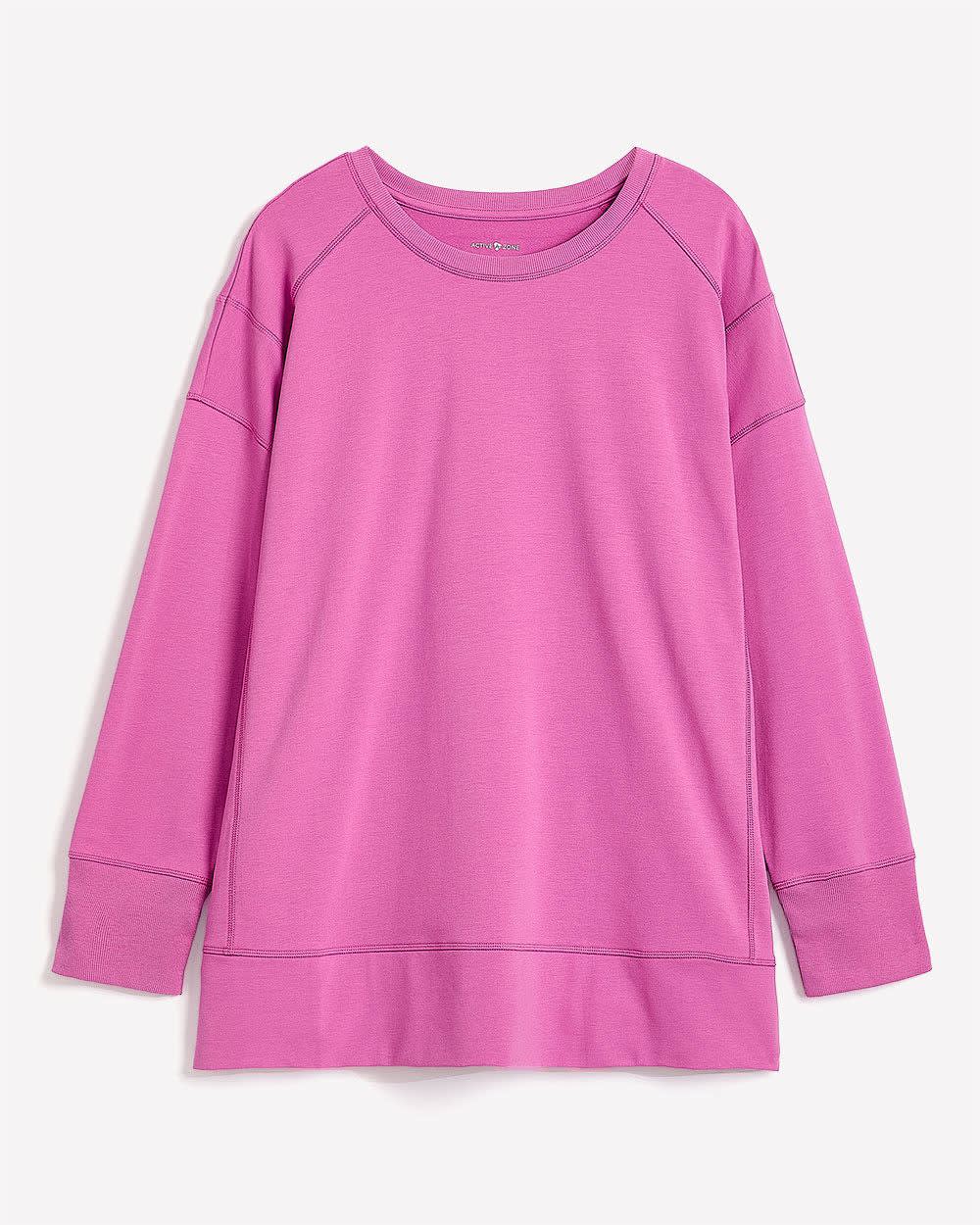 Pull à col rond en tricot français - Active Zone