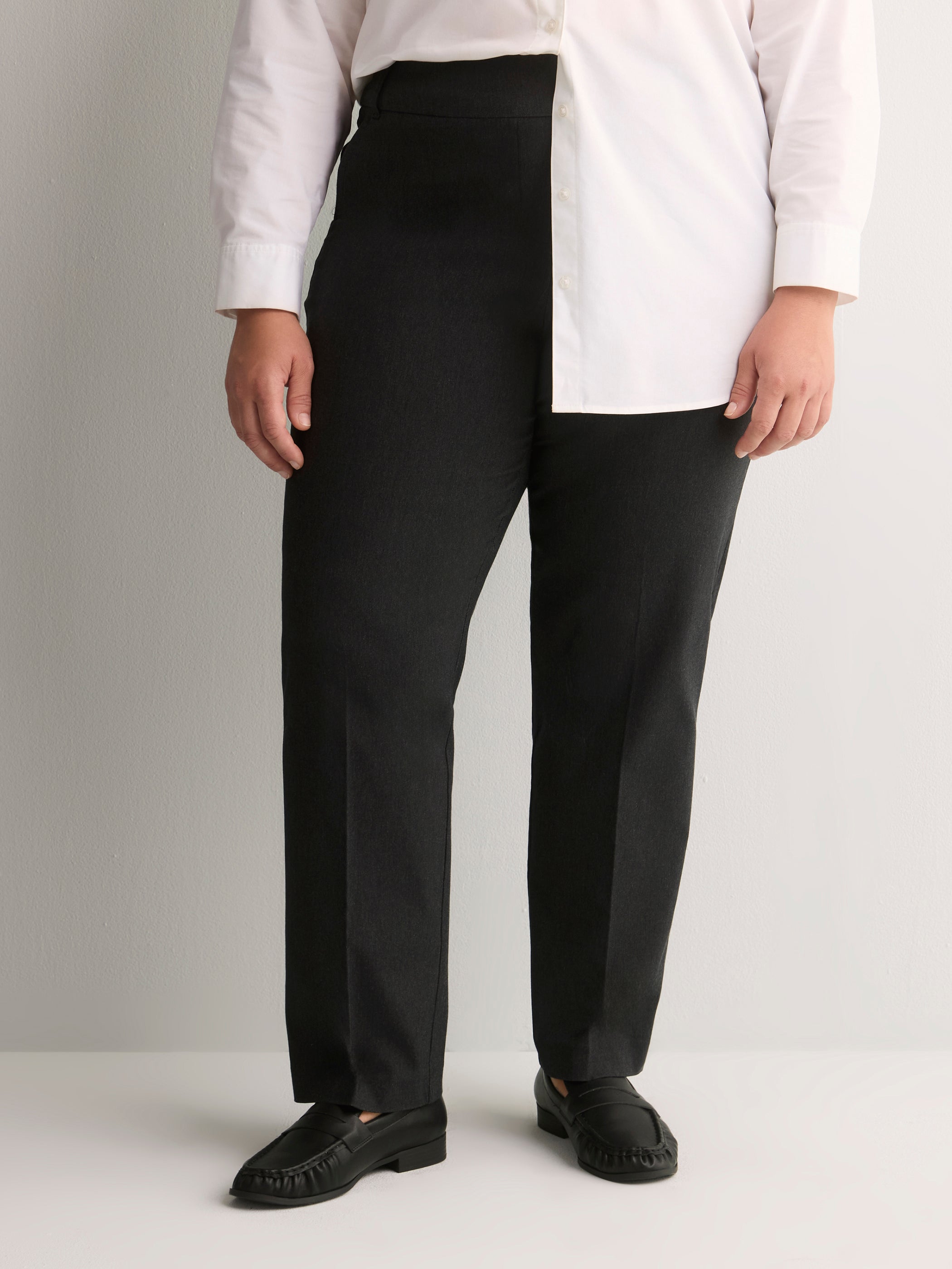 Heather Blue Straight-Leg Savvy II Pant