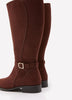 Extra Wide Width, Faux-Suede Tall Riding Boot