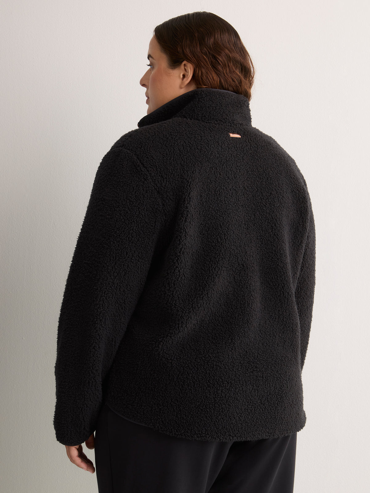 Mock-Neck Zip Sherpa Jacket - Skechers