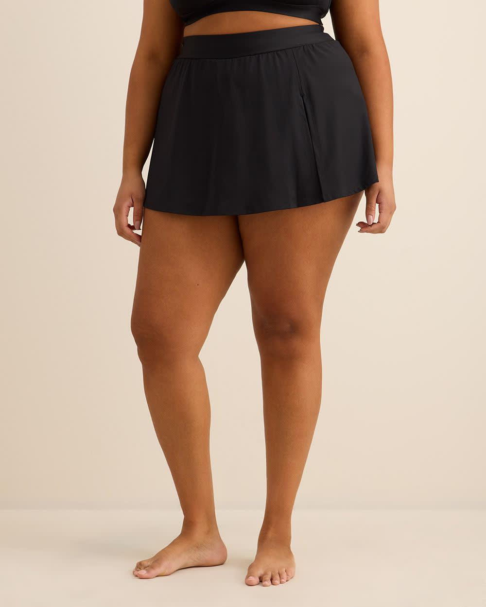 Jupe-short de maillot noire