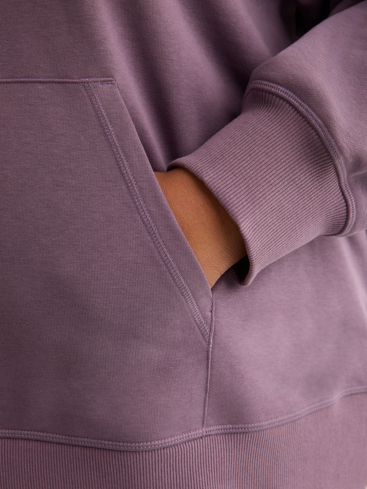 Compact French Terry Hooded Sweatshirt - Active Zone