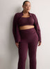 Responsible, Petite, Yoga Legging with Shirring Waistband - Active Zone