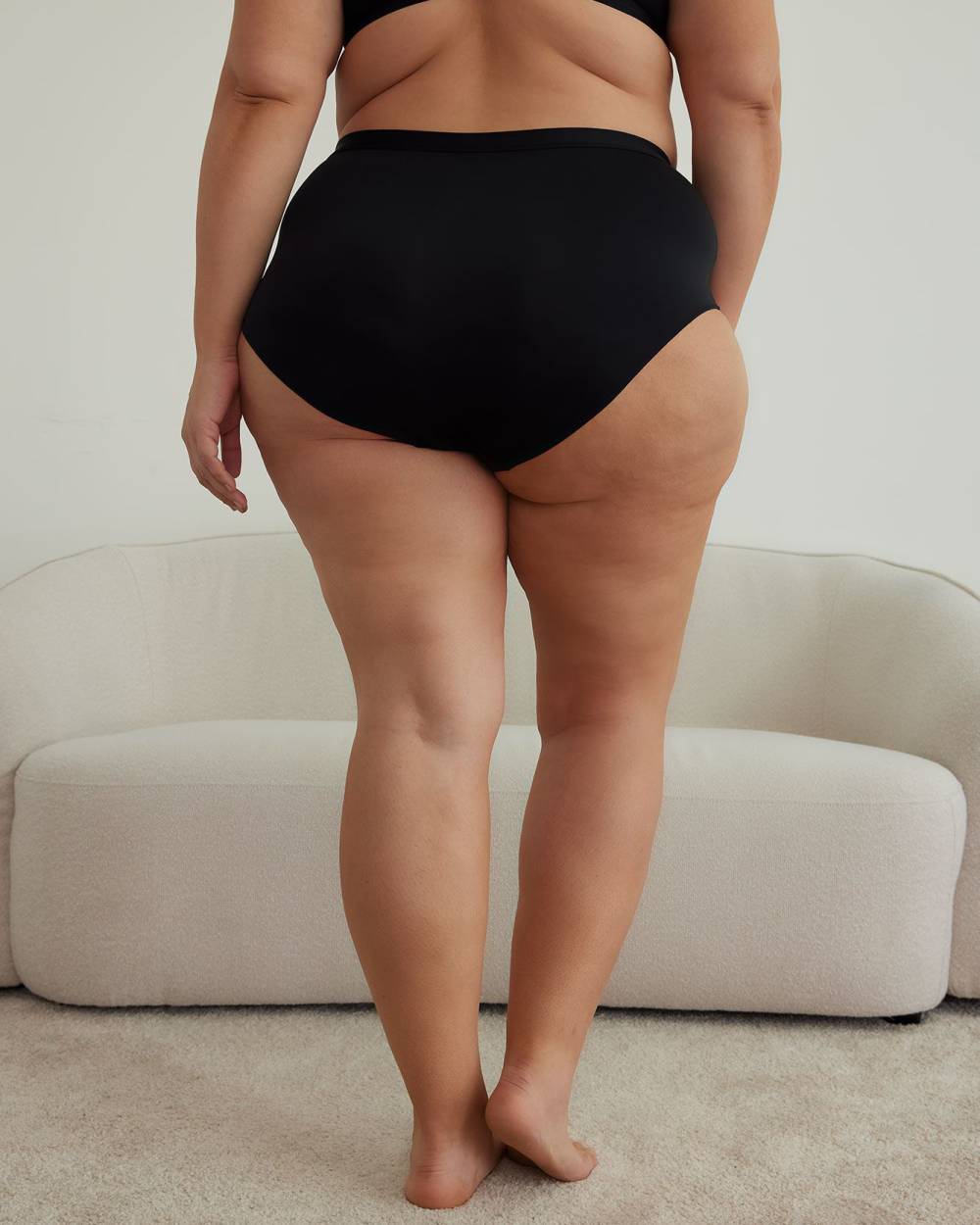 Culotte essentielle unie en microfibre - ti Voglio