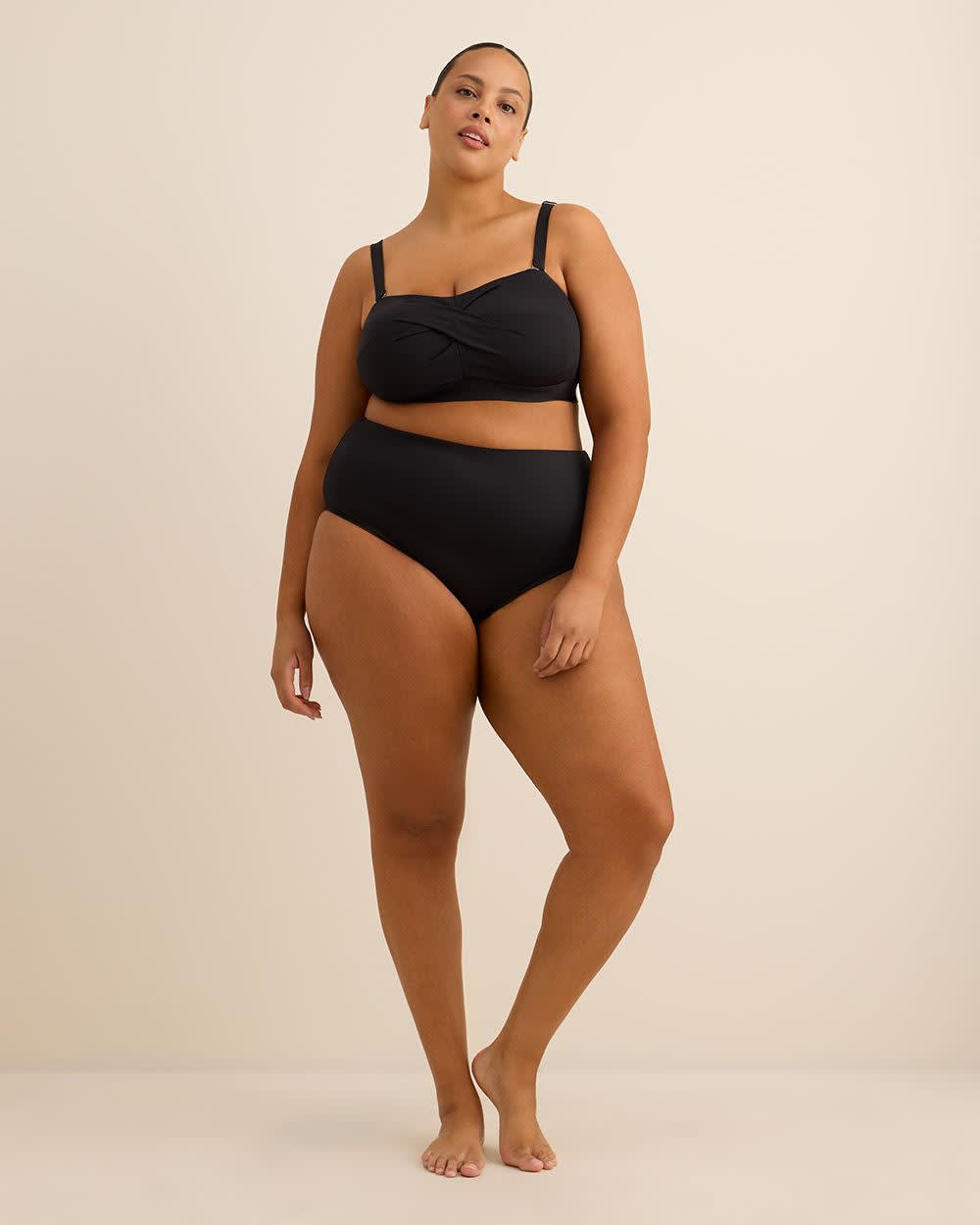 Culotte de maillot classique noire