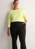 Black Hybrid Straight Pull-On Pant - Active Zone