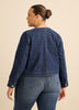 Veste en denim courte sans collet - d/C JEANS