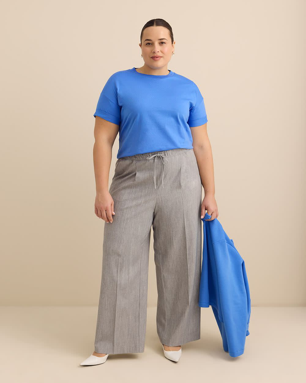 Boxy-Fit Crewneck Tee