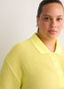 Crochet Waffle Polo Shirt - Active Zone