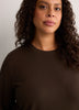 Boyfriend-Fit Long-Sleeve Crew-Neck Sweatshirt