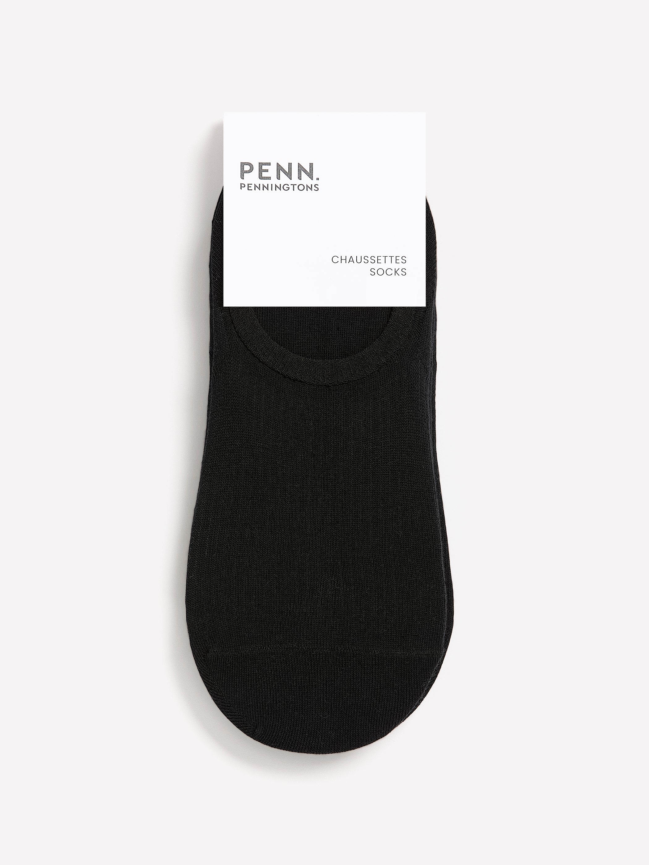 Black Knit Sneaker Socks, Set of 3