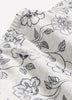 Grey Heather Cotton Brief with Dotted Floral Print - ti Voglio