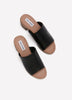 Wide Width, Kacey Block-Heel Slip-On Sandal - Steve Madden