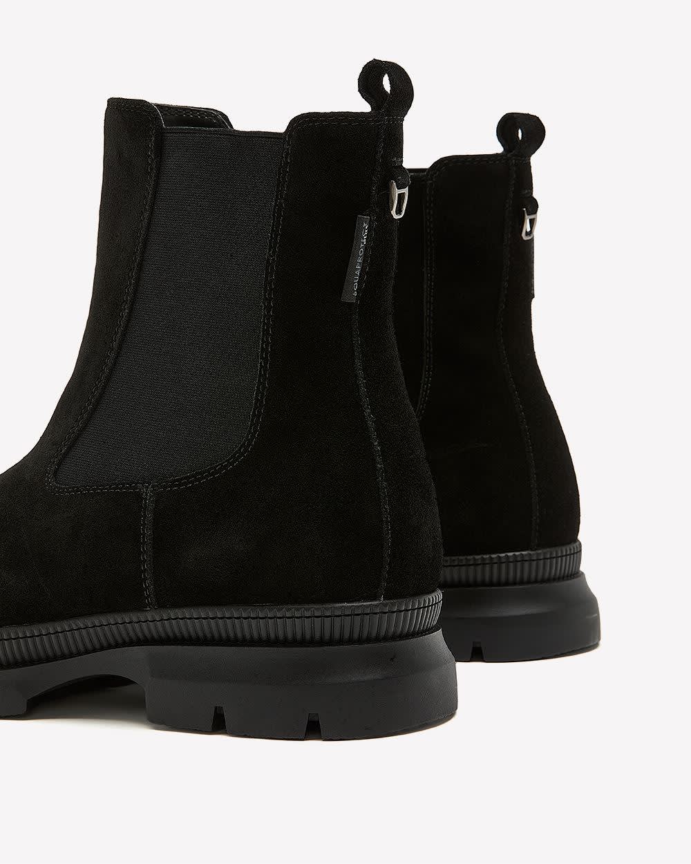 Botte d'hiver noire Noreen, pied très large - Blondo