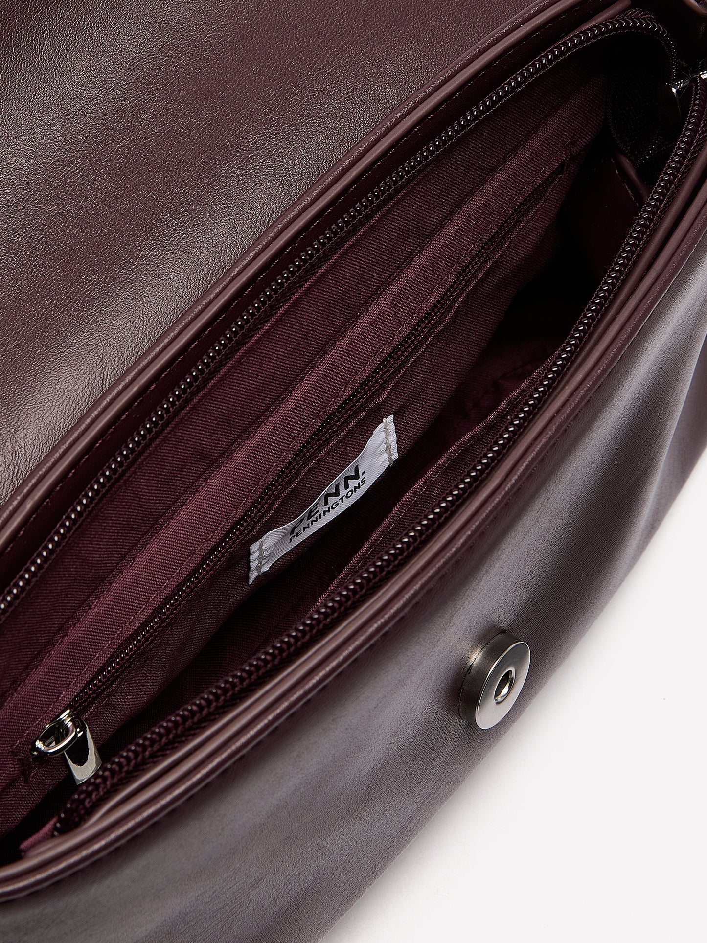 Fig Faux Leather Crossbody Handbag