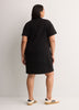 Short-Sleeve Mock-Neck Dress - Active Zone