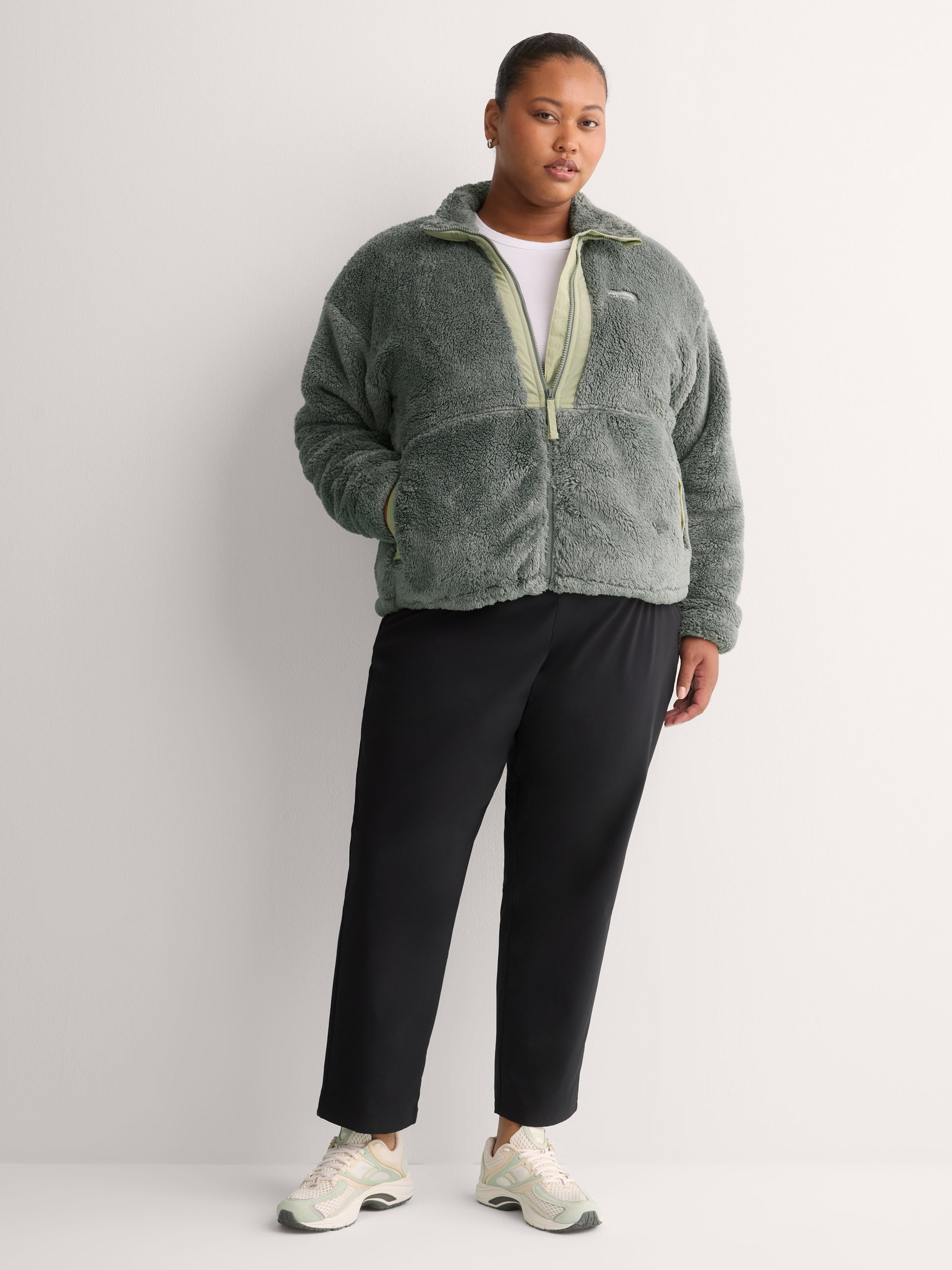 Boundless Discovery Sage Sherpa Full Zip Jacket - Columbia