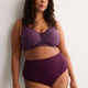 Leopard Wireless Padded T-Shirt Bra with Lace - tiVOGLIO