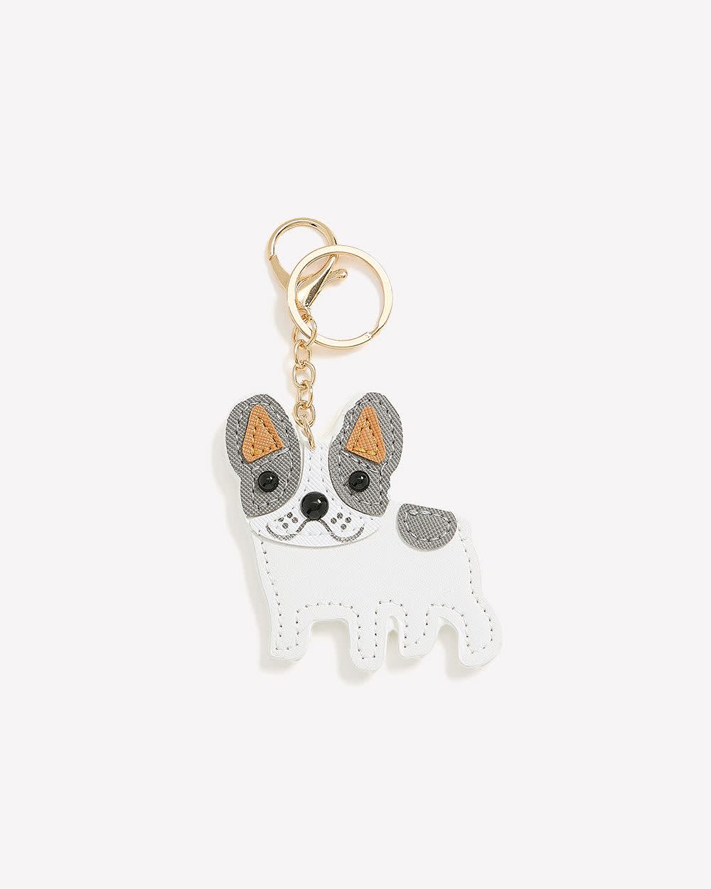 Dog Key Chain Bag Charm
