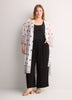 Printed Loose Tunic Overpiece