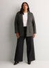 Charcoal Twill Winter Blazer