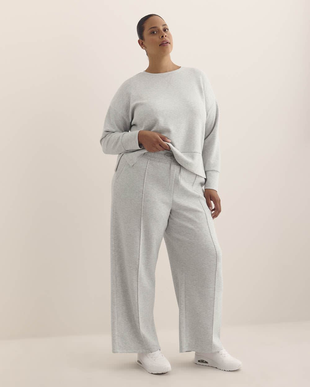 Pull à  col rond en tricot léger - Active Zone