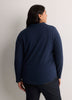 Responsible, Straight-Fit Long-Sleeve Ribbed Knit Polo Shirt
