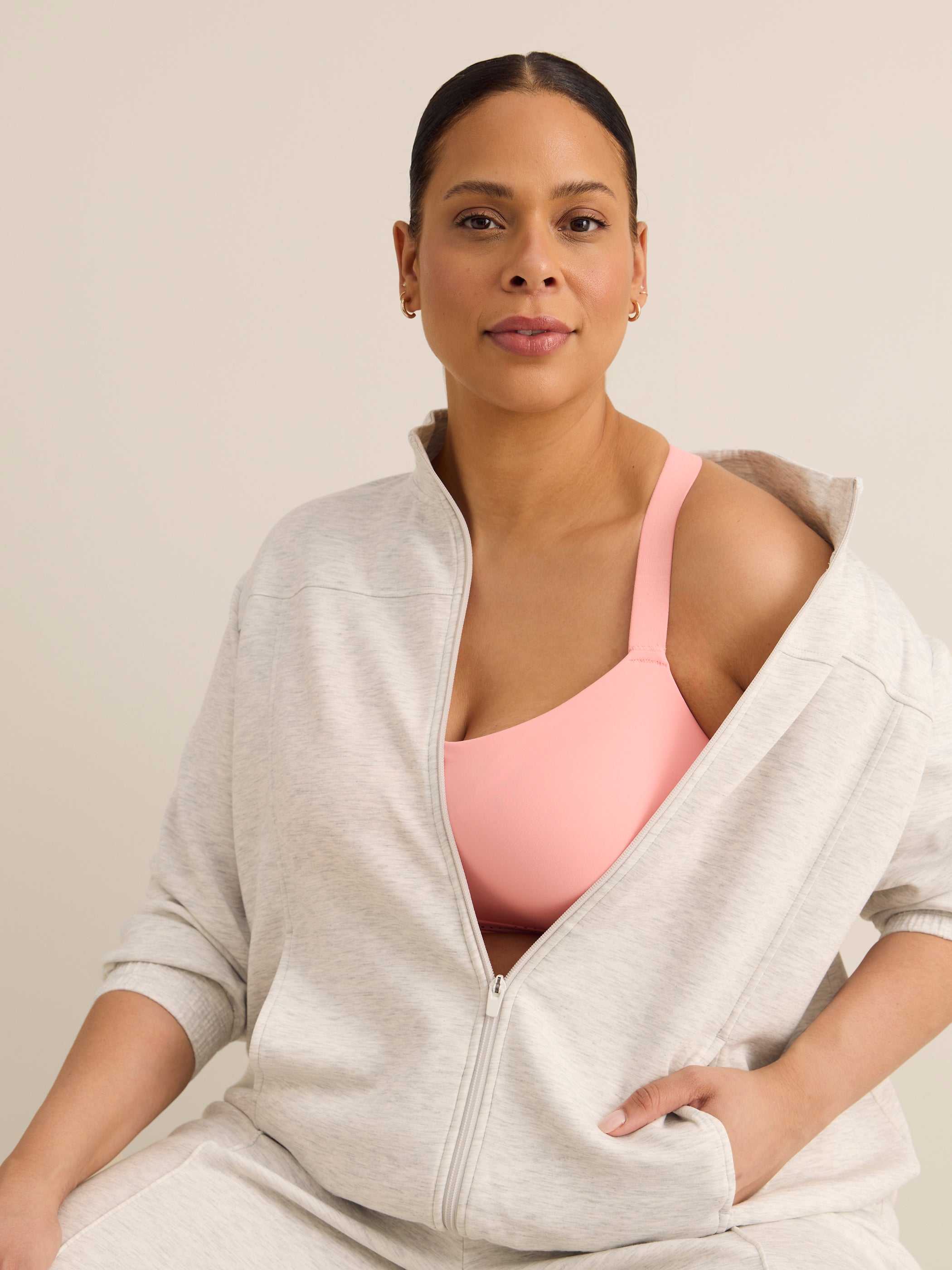 Medium Support Wirefree Padded Sports Bra - Active Zone