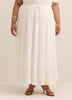 Pull-On Boho Maxi Skirt