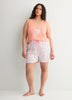 Coral Snoopy Pyjama Tank Top - ti Voglio