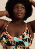 Ruth Floral Fixed Triangle Bikini Top - Body Glove