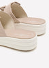 Wide Width, Double Buckle Drift Faye Slip-On Sandal - Clarks