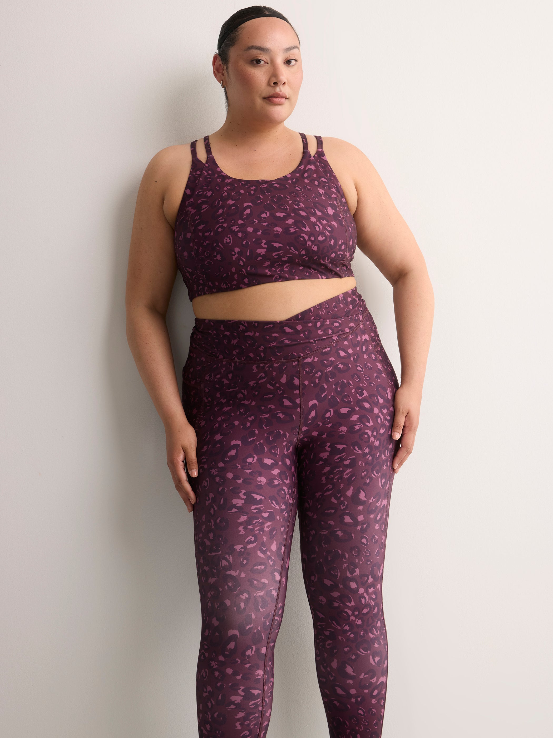Responsible, Double Knit Crisscross Legging - Active Zone