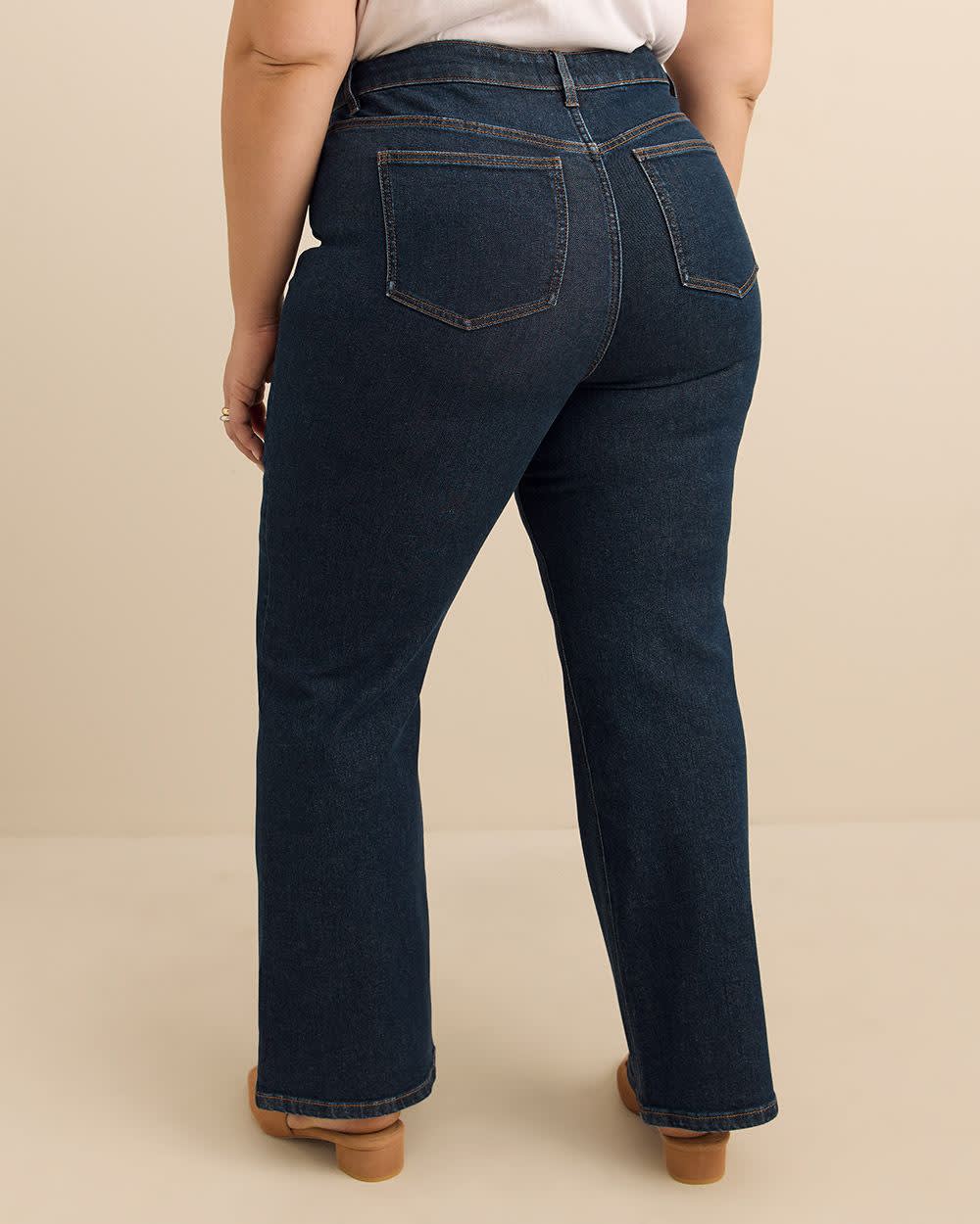 Classic-Fit Flare-Leg High-Rise Denim - d/C JEANS