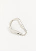 Silver Large-Shape Brooch