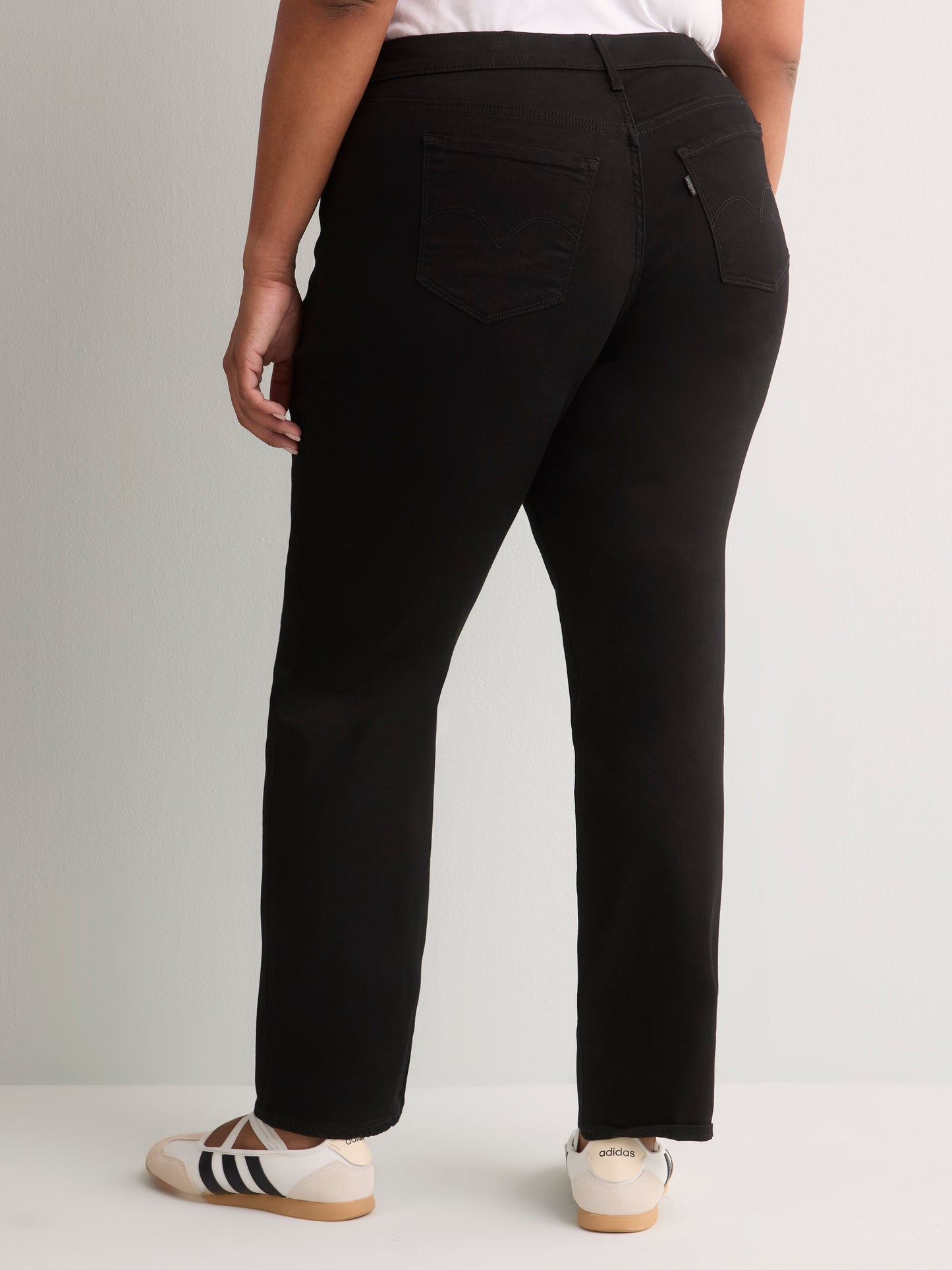 Black 314 Shaping Straight-Leg Jean - Levi's