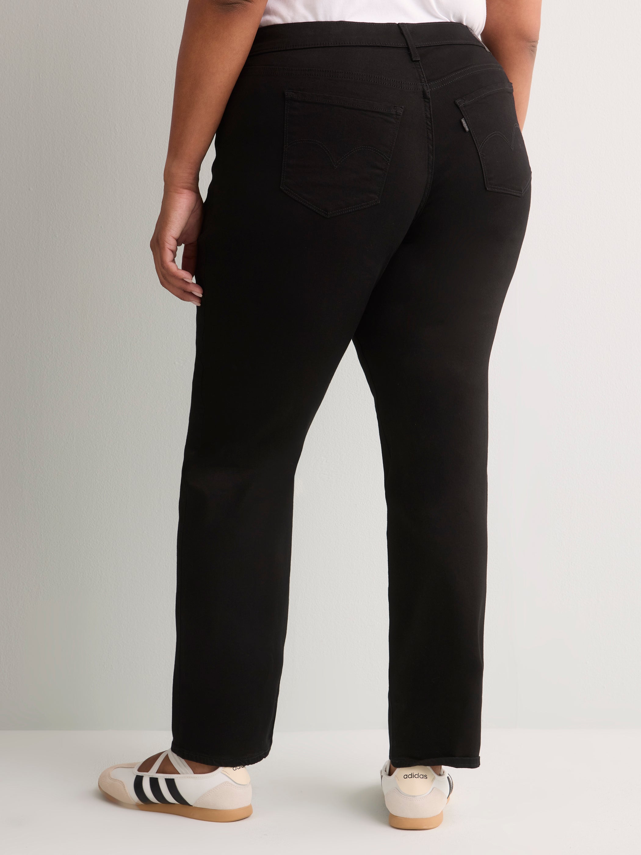 Black 314 Shaping Straight-Leg Jean - Levi's