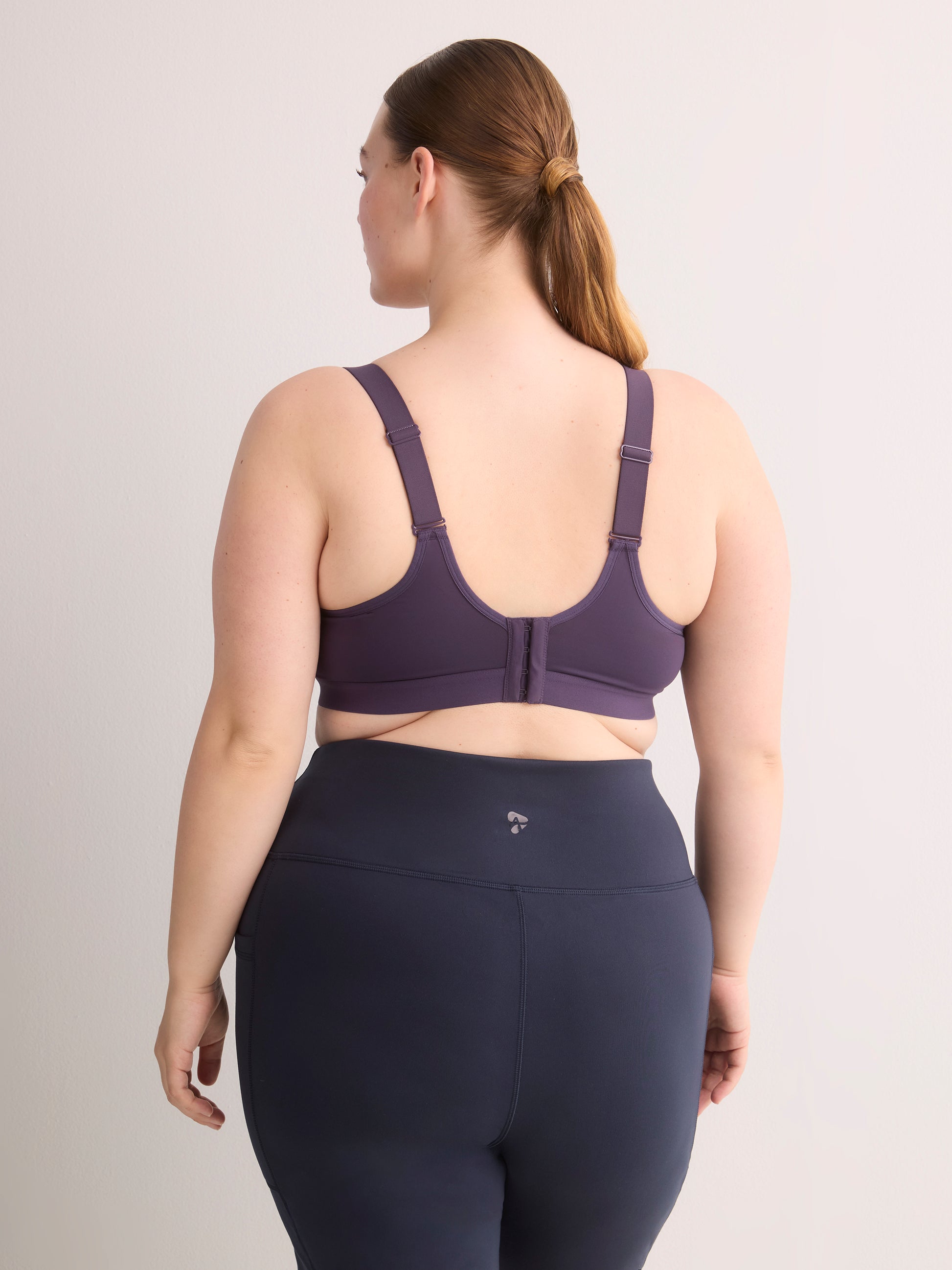 Blue Medium-Support Wireless Sports Bra, Active Zone