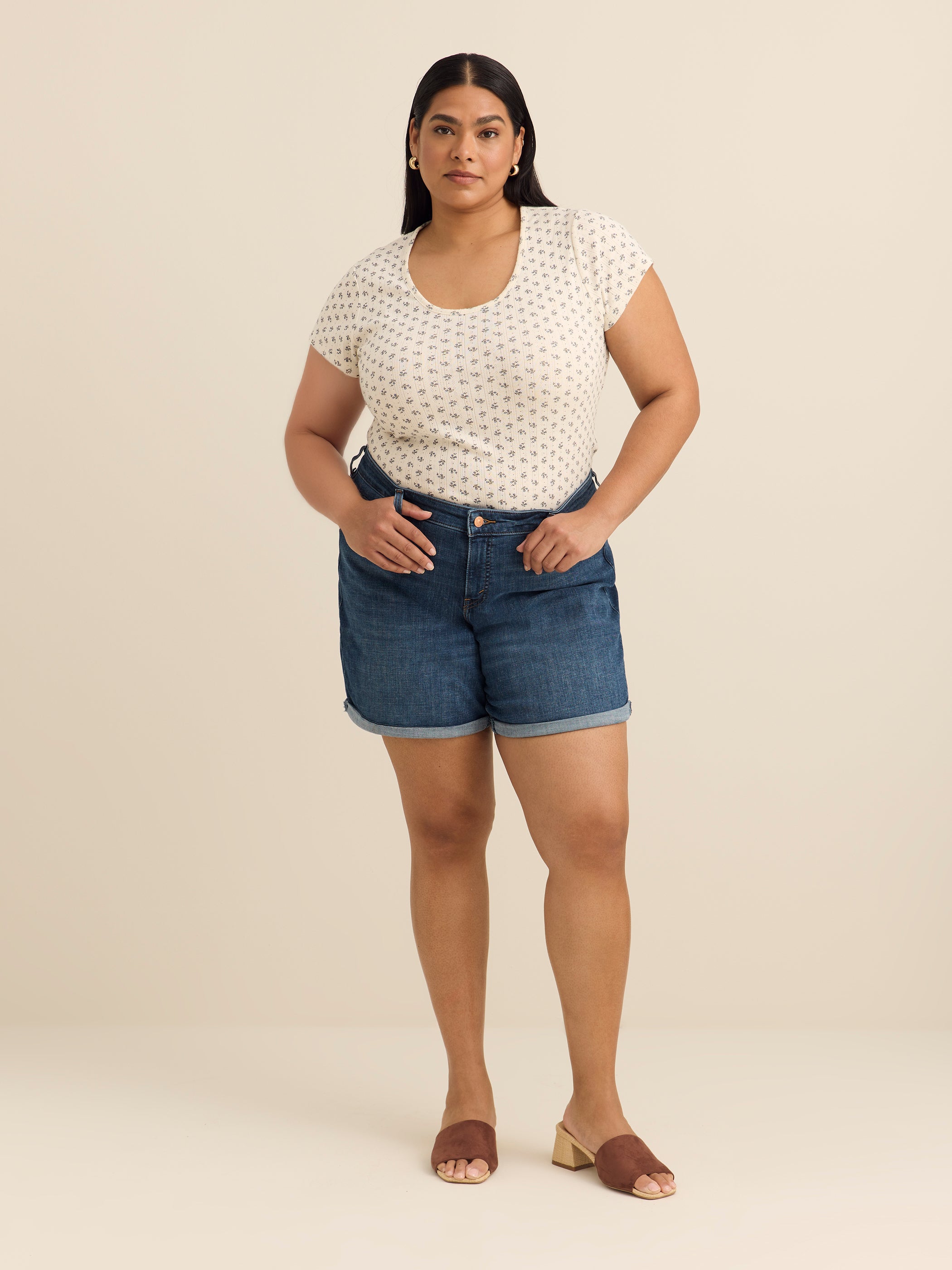 Slim-Fit Mid-Length Denim Short - Levi's