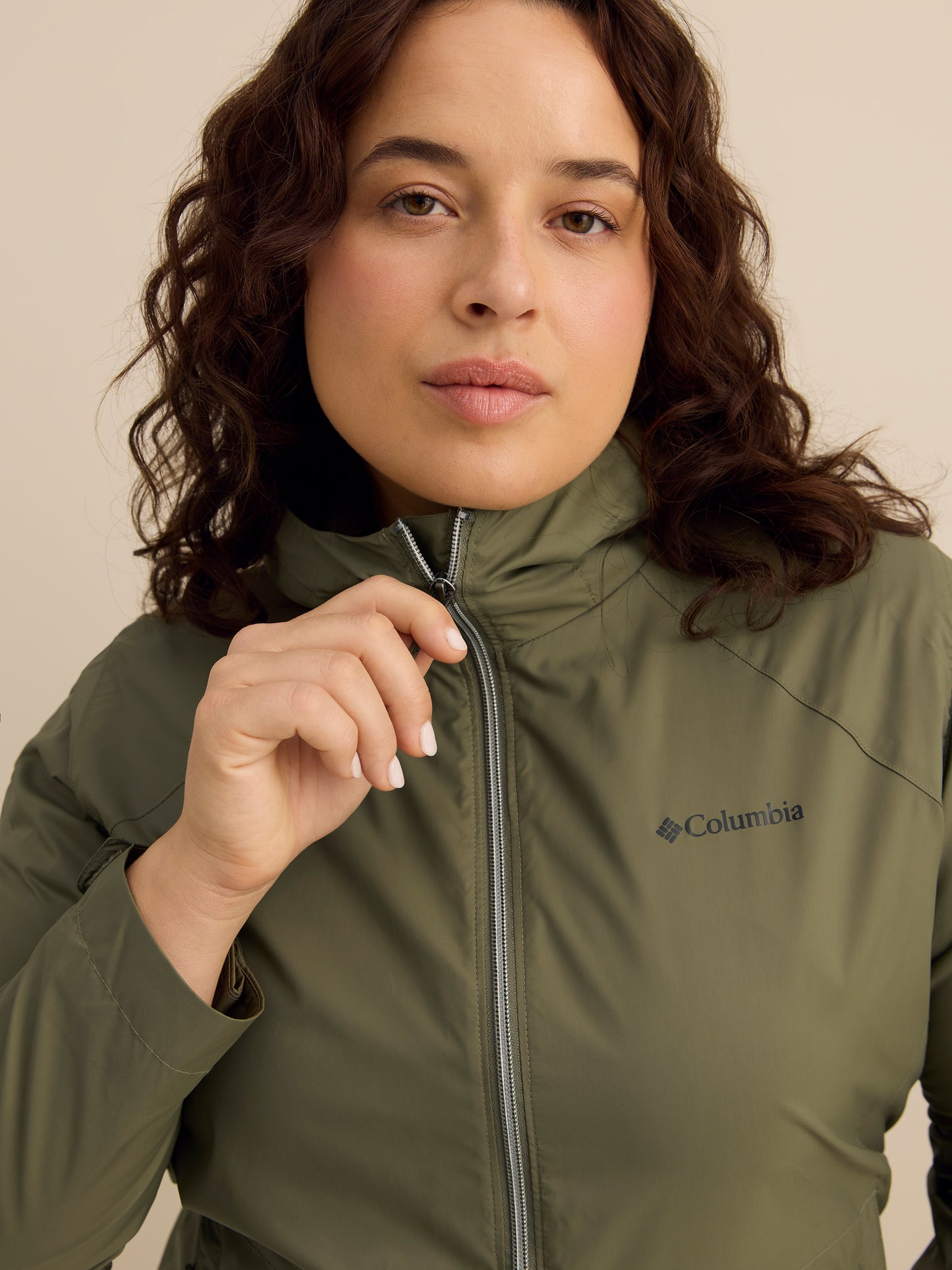 Olive Green Switchback II Long Jacket - Columbia